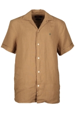 Short Sleeve Linen Shirt-classic Fit