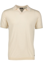 Ersilio | V Neck Polo With Contrast Tripes