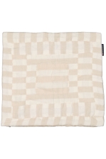 Quilted Linen Blend Pillow Cover