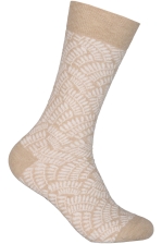 Cori | Socks With Fern Pattern