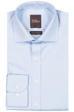 Slim Fit Cut Away Royal Oxford Shirt