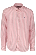 Douglas Linen Stripe Bd Shirt