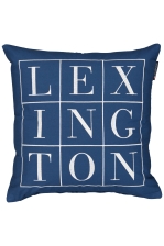 Logo Cotton Twill Pillow Cover