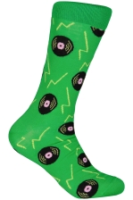 Vinyl Green Sock