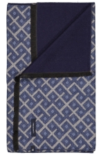 Dionisio | Viscose Scarf With Geometric Pattern