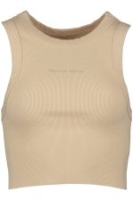 A Heather Singlet Faded Fluro.