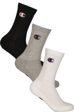 3Pk Crew Socks