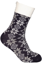 Yt Cabin Socks Snowfl Pop