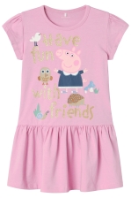 Nmfjassa Peppapig Ss Dress Cplg