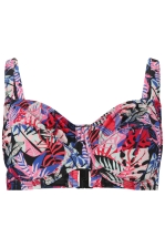 Stephanie Printed bikini Top