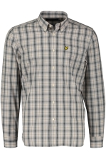 Washed Check Poplin Shirt