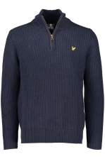 Ribbed Quarter Zip Jumper