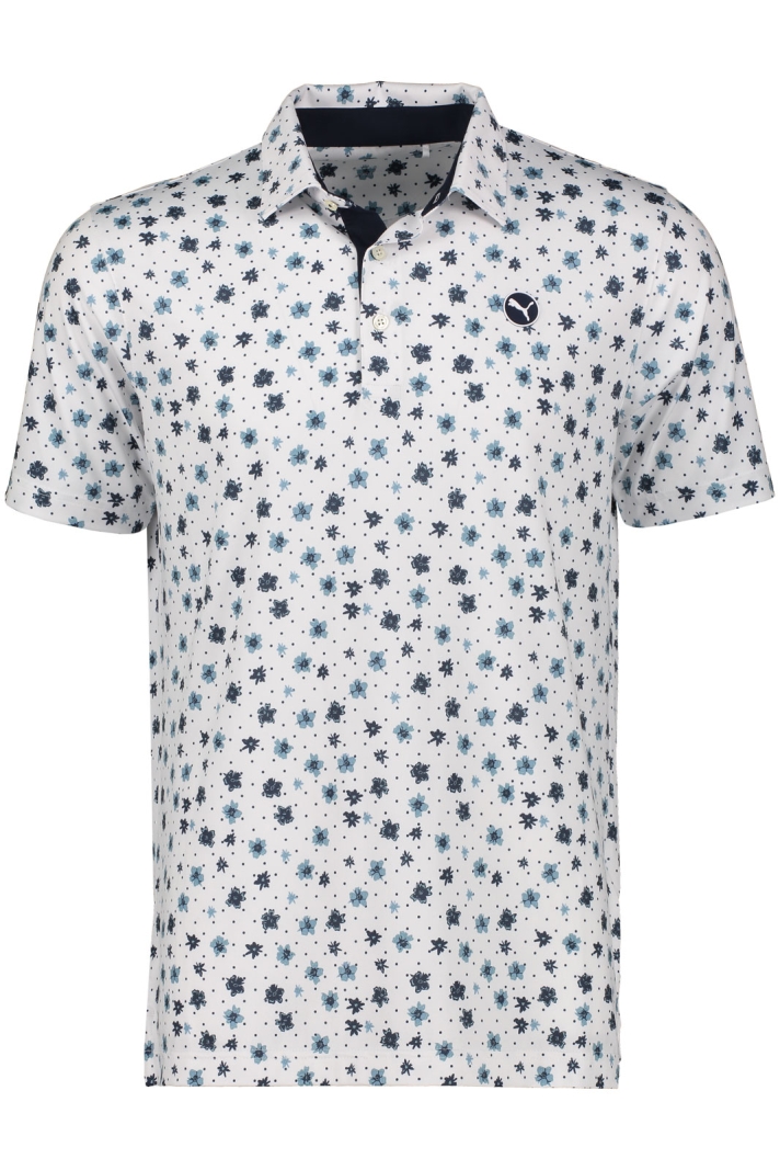 Cloudspun Floral Polo