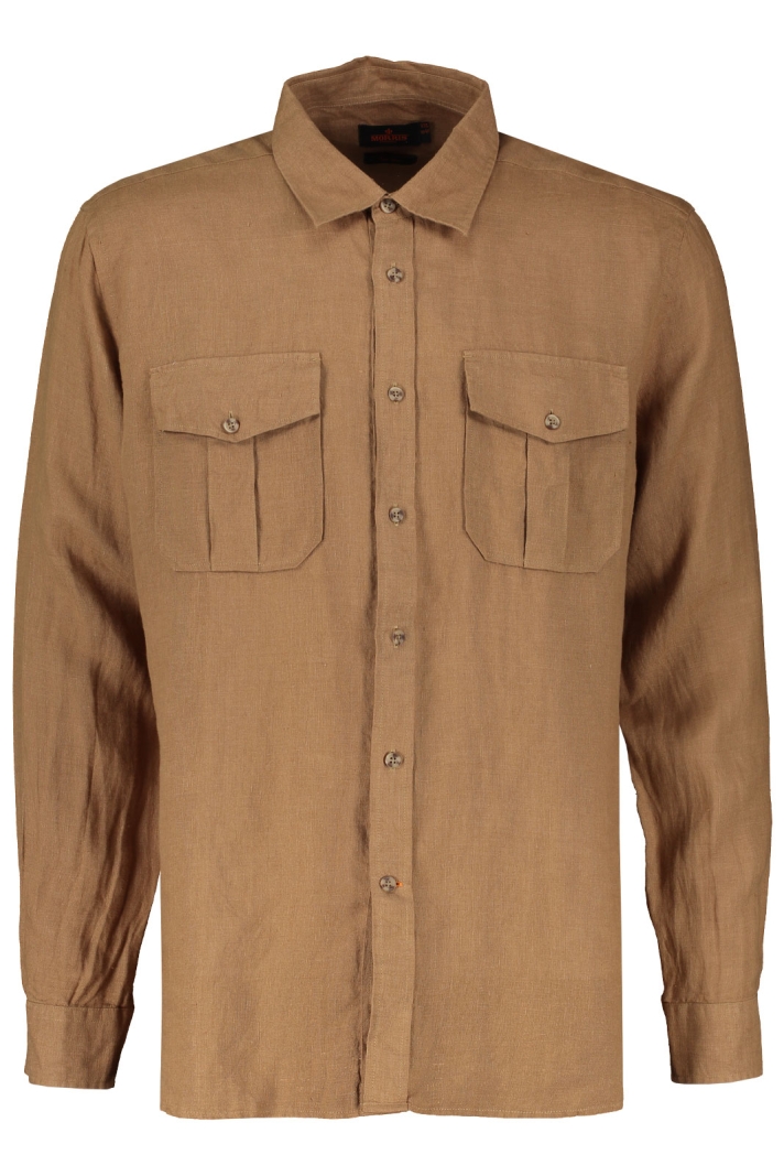 Safari Linen Shirt-classic Fit