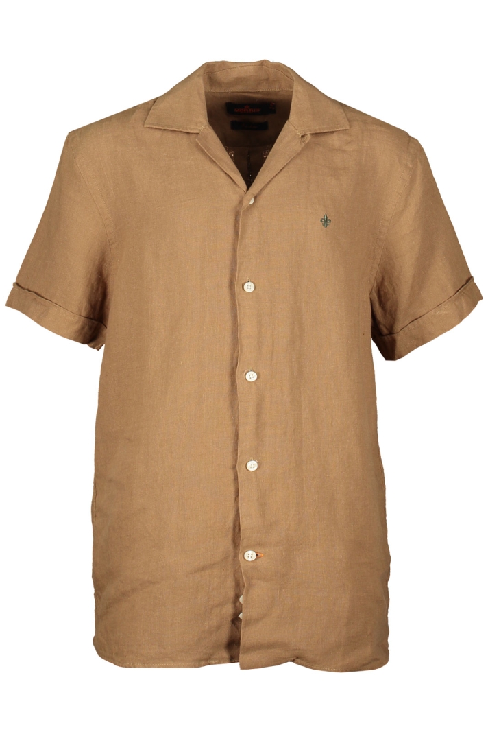 Short Sleeve Linen Shirt-classic Fit