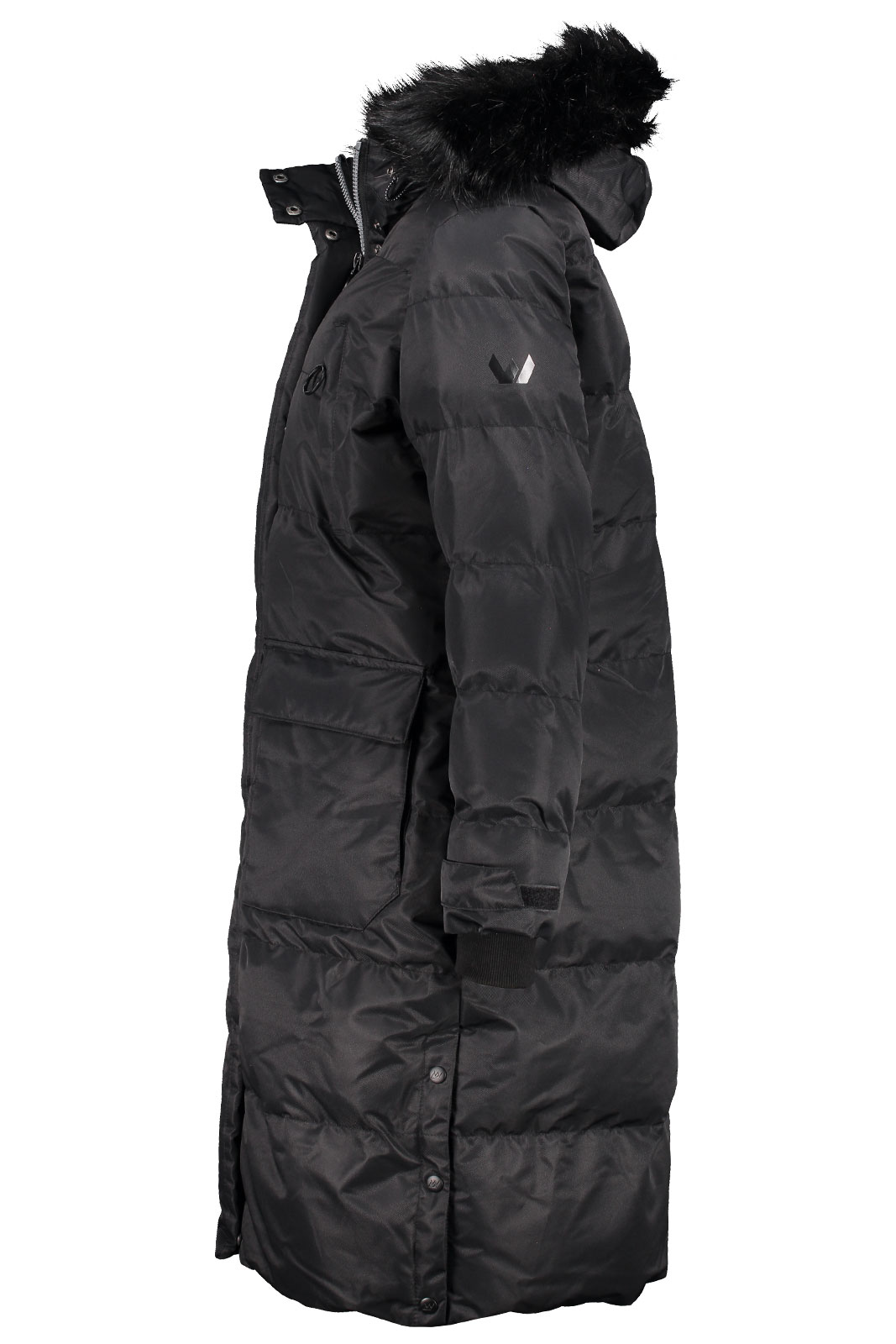 whistler frida long puffer jacket