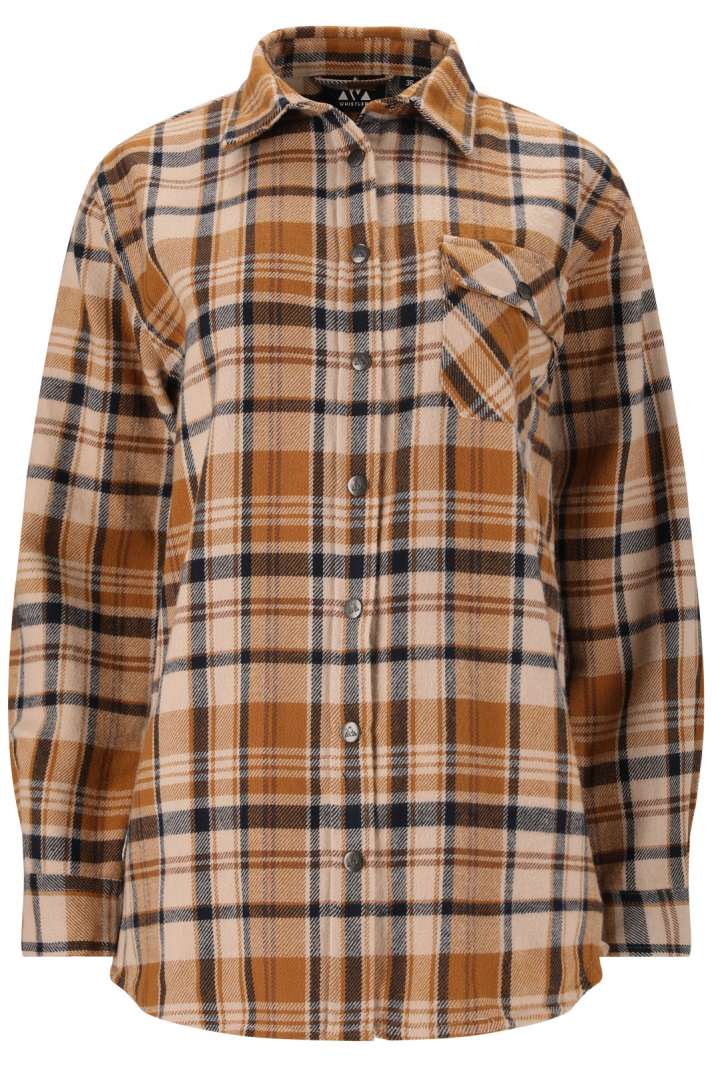 Wolfhard W Checked Fleece Shirt