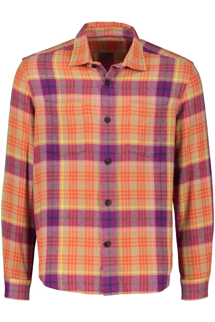 Flannel Colour Check Overshirt