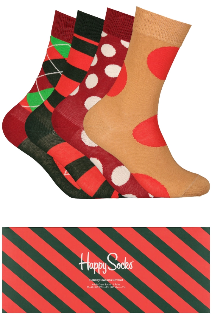 4-pack Holiday Classics Socks Gift Set