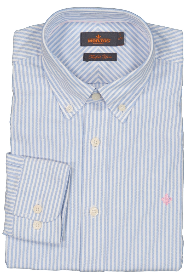 Oxford Striped Button Down.