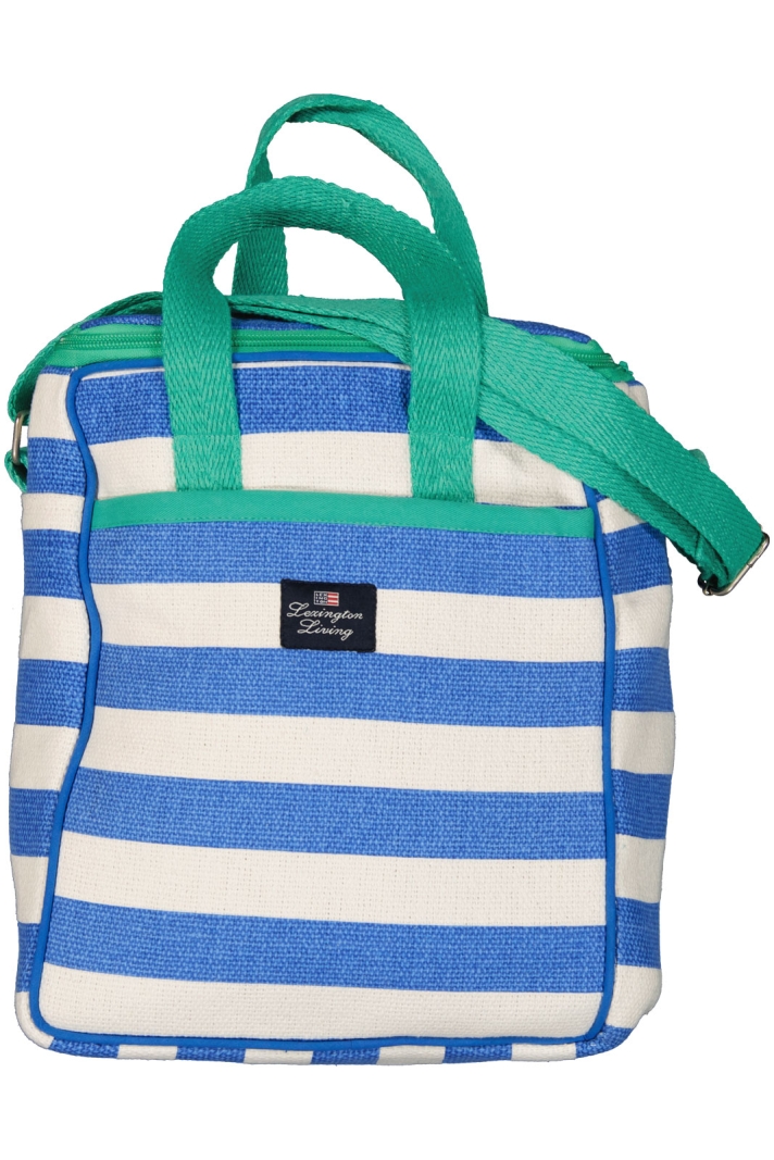 Striped Recycled Cotton Canvas Cooler Bag