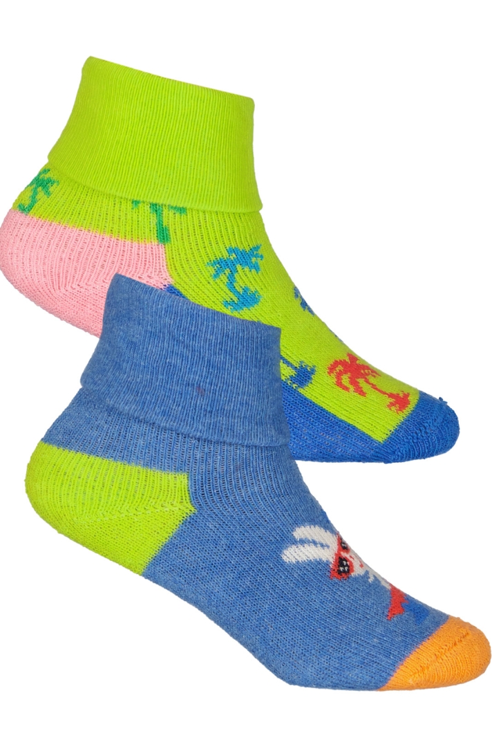 2-pack Kids Surfers Paradise Terry Socks