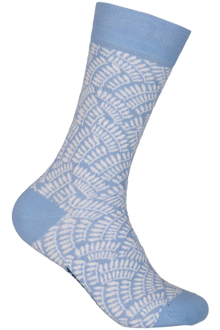 Cori | Socks With Fern Pattern