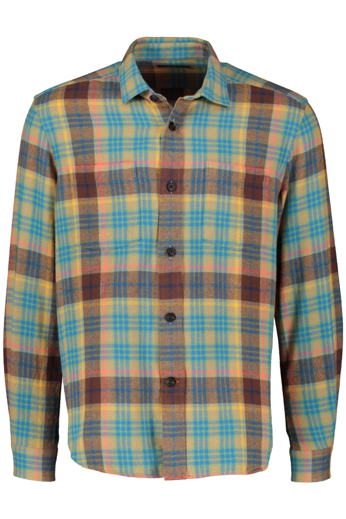 Flannel Colour Check Overshirt