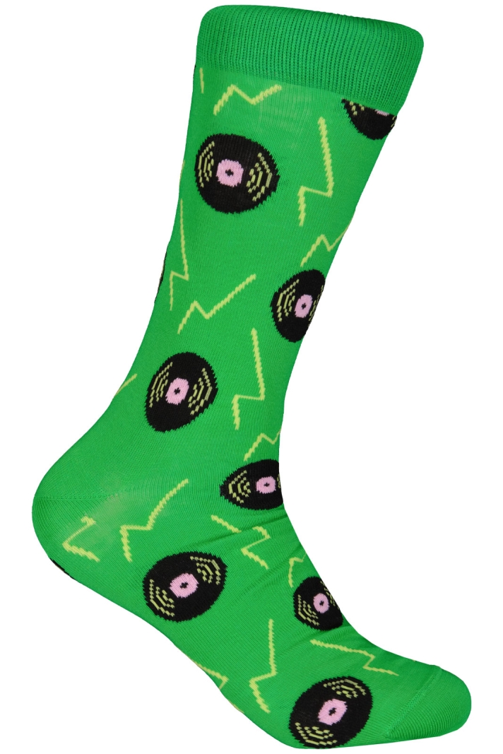 Vinyl Green Sock