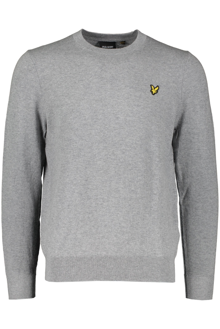 Cotton Merino Crew Neck Jumper