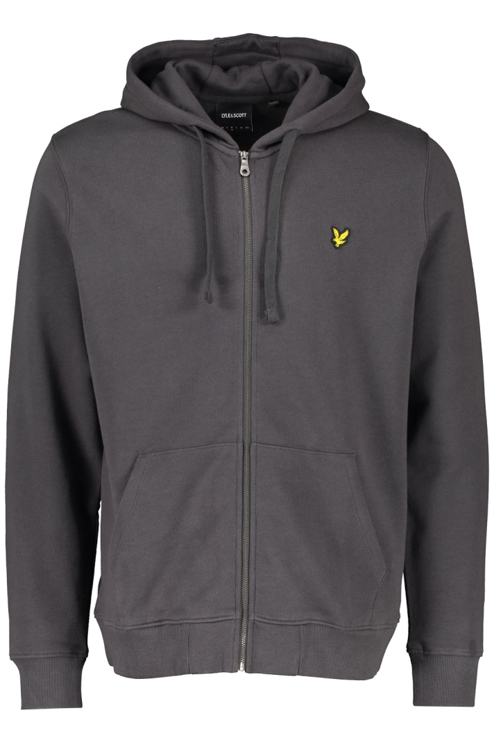 Zip Through Hoodie.