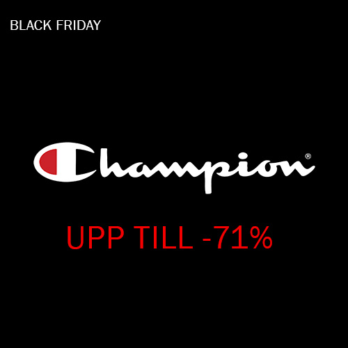 Shoppa Champion till Black Friday-priser hr